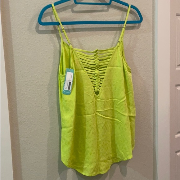 Picket Tank Lime Green NWT SIZE Small - Picture 2 of 6